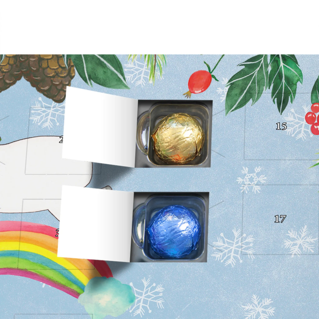 Personalisierter Schoko Adventskalender Einhorn Regenbogen Personalisierter Adventskalender, Adventskalender mit Namen, Einhorn, Einhörner, Einhorn Deko, Pegasus, Unicorn, Regenbogen, Glitzer, Einhornpower, Erwachsenwerden, Einhornautobahn