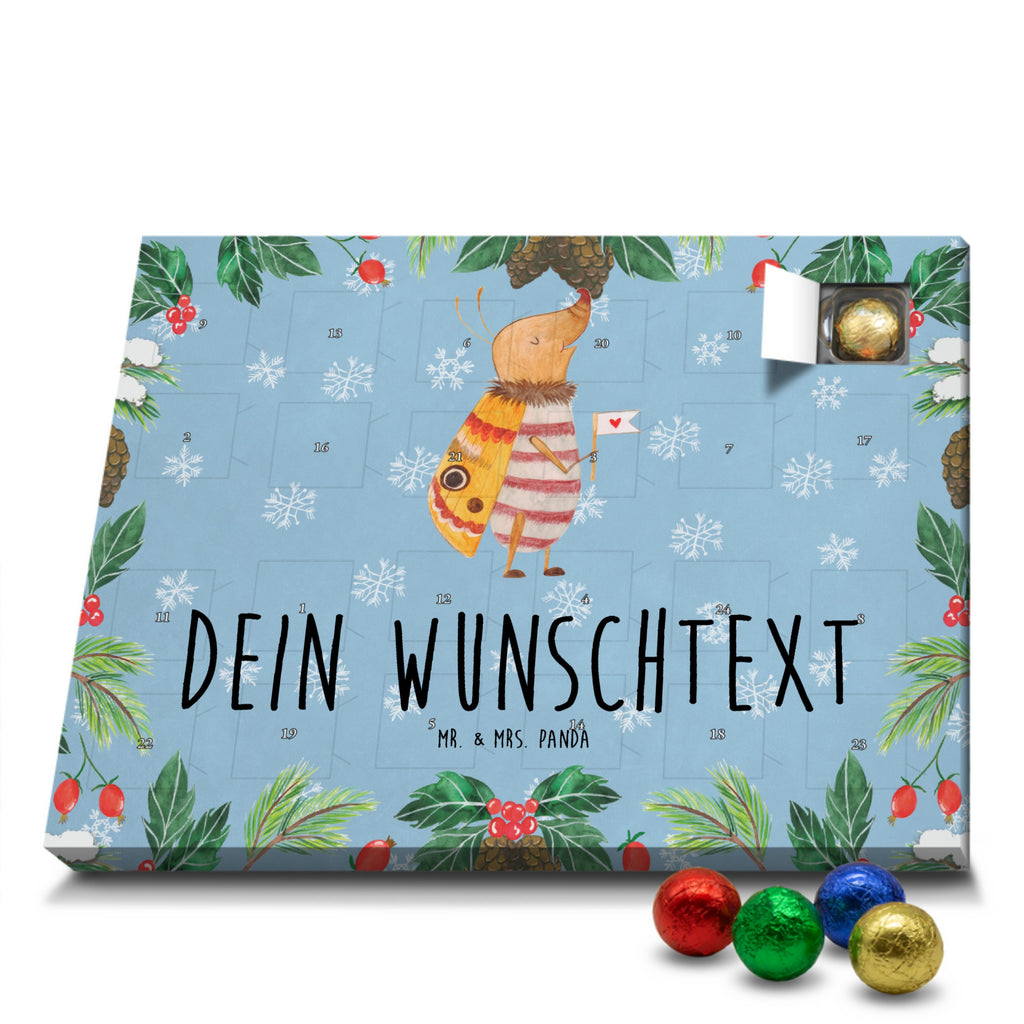 Personalisierter Schoko Adventskalender Nachtfalter Fähnchen Personalisierter Adventskalender, Adventskalender mit Namen, Tiermotive, Gute Laune, lustige Sprüche, Tiere, Nachtfalter, Käfer, Spruch lustig, Spruch witzig, süß, niedlich, Küche Deko, Was kostet die Welt