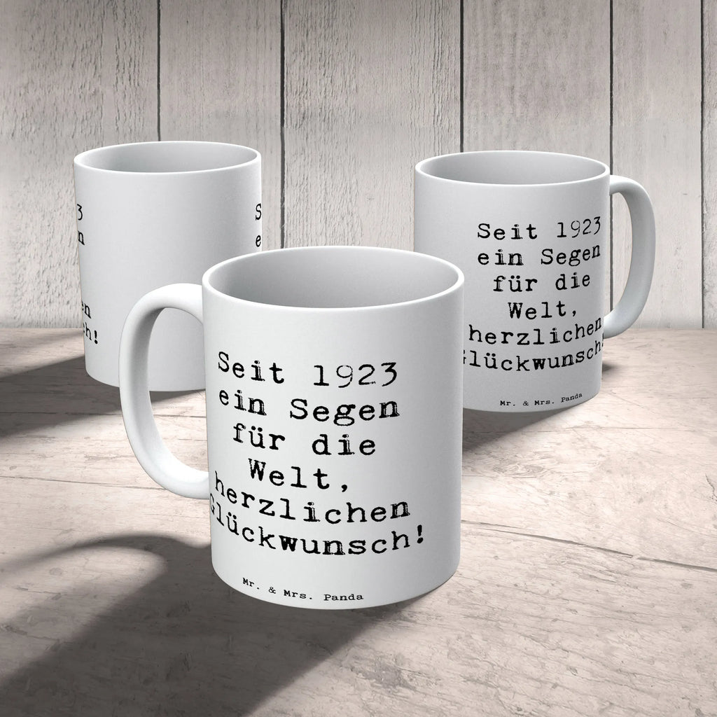 Tasse Spruch 1923 Geburtstag Segen Tasse, Kaffeetasse, Teetasse, Becher, Kaffeebecher, Teebecher, Keramiktasse, Porzellantasse, Büro Tasse, Geschenk Tasse, Tasse Sprüche, Tasse Motive, Kaffeetassen, Tasse bedrucken, Designer Tasse, Cappuccino Tassen, Schöne Teetassen, Geburtstag, Geburtstagsgeschenk, Geschenk