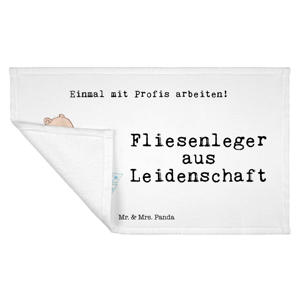 Handtuch Fliesenleger aus Leidenschaft Gästetuch, Reisehandtuch, Sport Handtuch, Frottier, Kinder Handtuch, Beruf, Ausbildung, Jubiläum, Abschied, Rente, Kollege, Kollegin, Geschenk, Schenken, Arbeitskollege, Mitarbeiter, Firma, Danke, Dankeschön, Fliesenleger, Gesellenprüfung, Fliesenlegermeister, Fliesenlegerbetrieb, Fliesenfachhandel, Handwerk