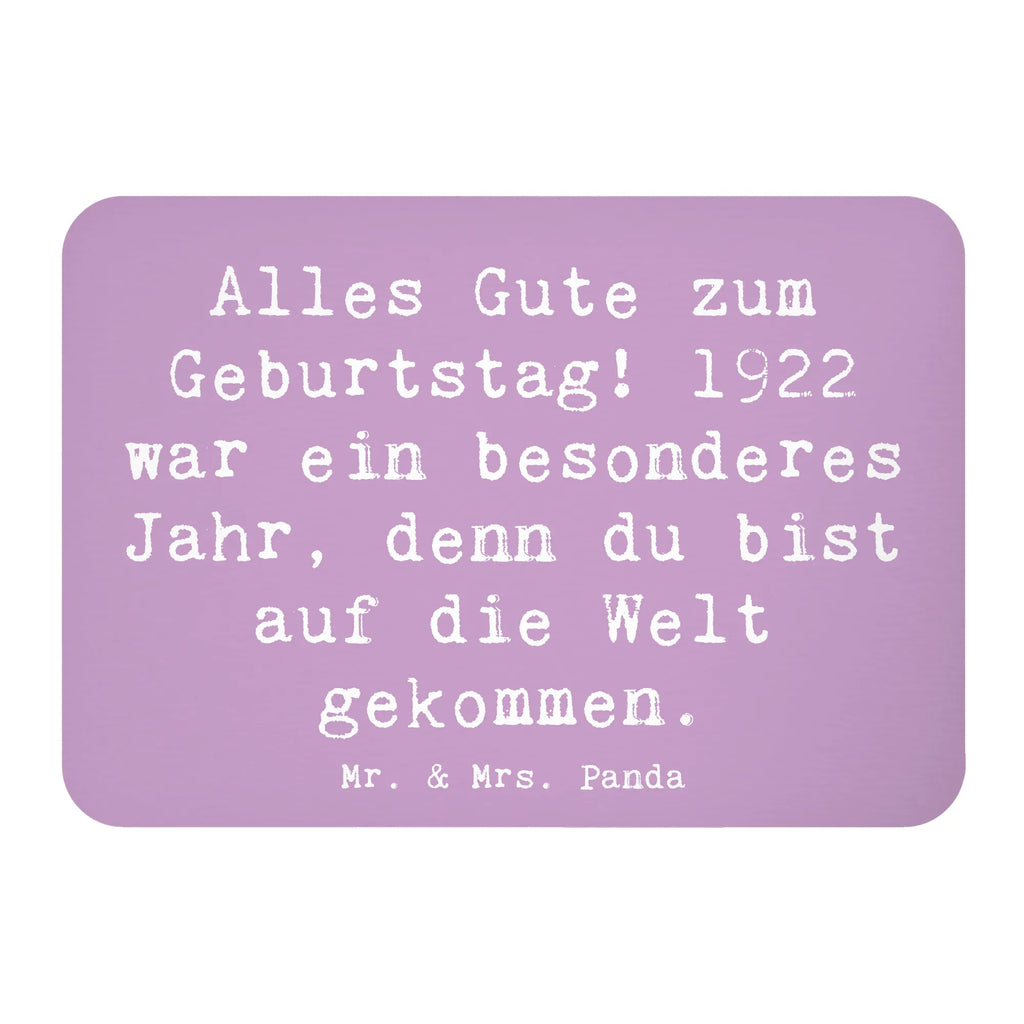 Magnet Spruch Alles Gute zum Geburtstag! 1922 war ein besonderes Jahr, denn du bist auf die Welt gekommen. Kühlschrankmagnet, Pinnwandmagnet, Souvenir Magnet, Motivmagnete, Dekomagnet, Whiteboard Magnet, Notiz Magnet, Kühlschrank Dekoration, Geburtstag, Geburtstagsgeschenk, Geschenk