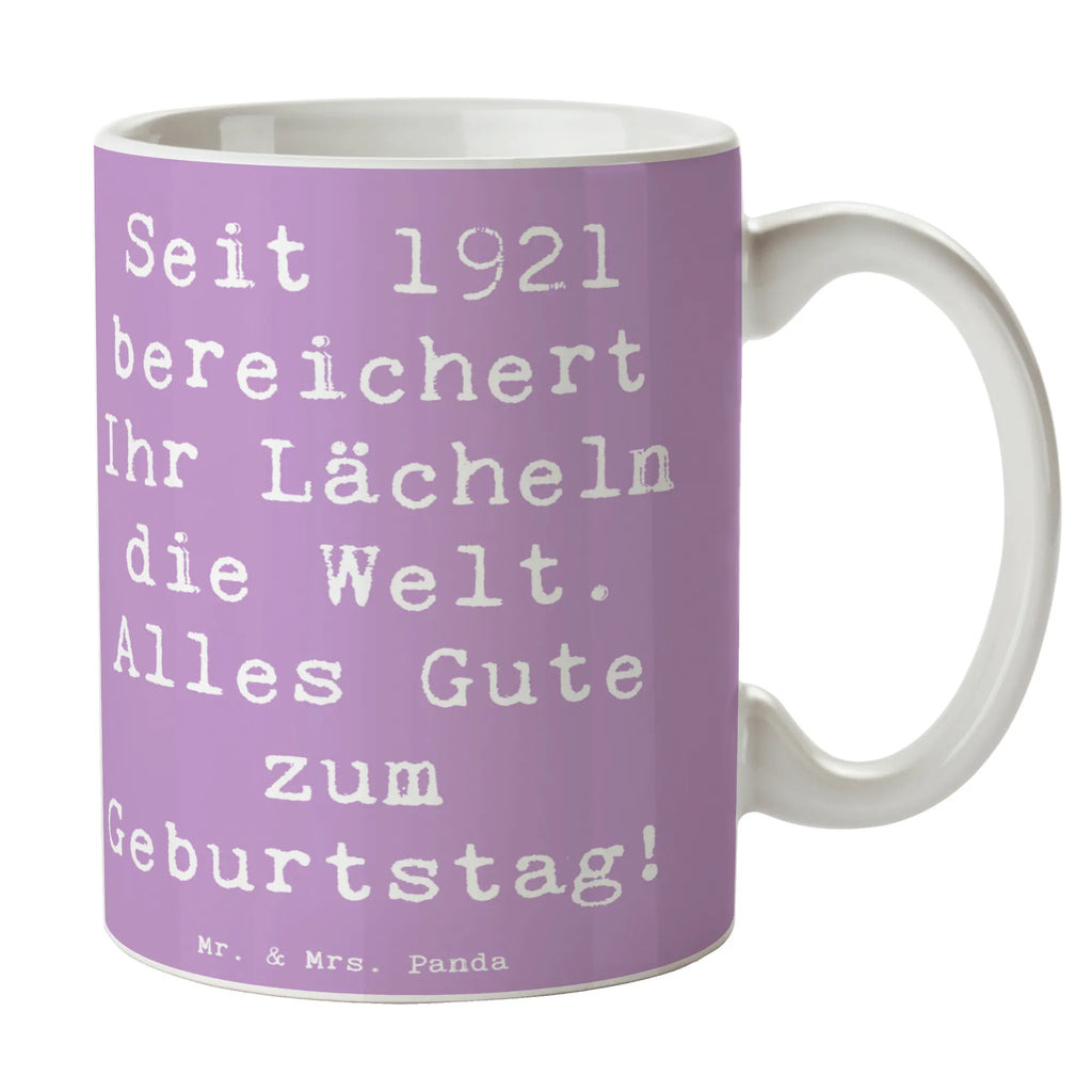 Tasse Spruch 1921 Geburtstag Tasse, Kaffeetasse, Teetasse, Becher, Kaffeebecher, Teebecher, Keramiktasse, Porzellantasse, Büro Tasse, Geschenk Tasse, Tasse Sprüche, Tasse Motive, Kaffeetassen, Tasse bedrucken, Designer Tasse, Cappuccino Tassen, Schöne Teetassen, Geburtstag, Geburtstagsgeschenk, Geschenk