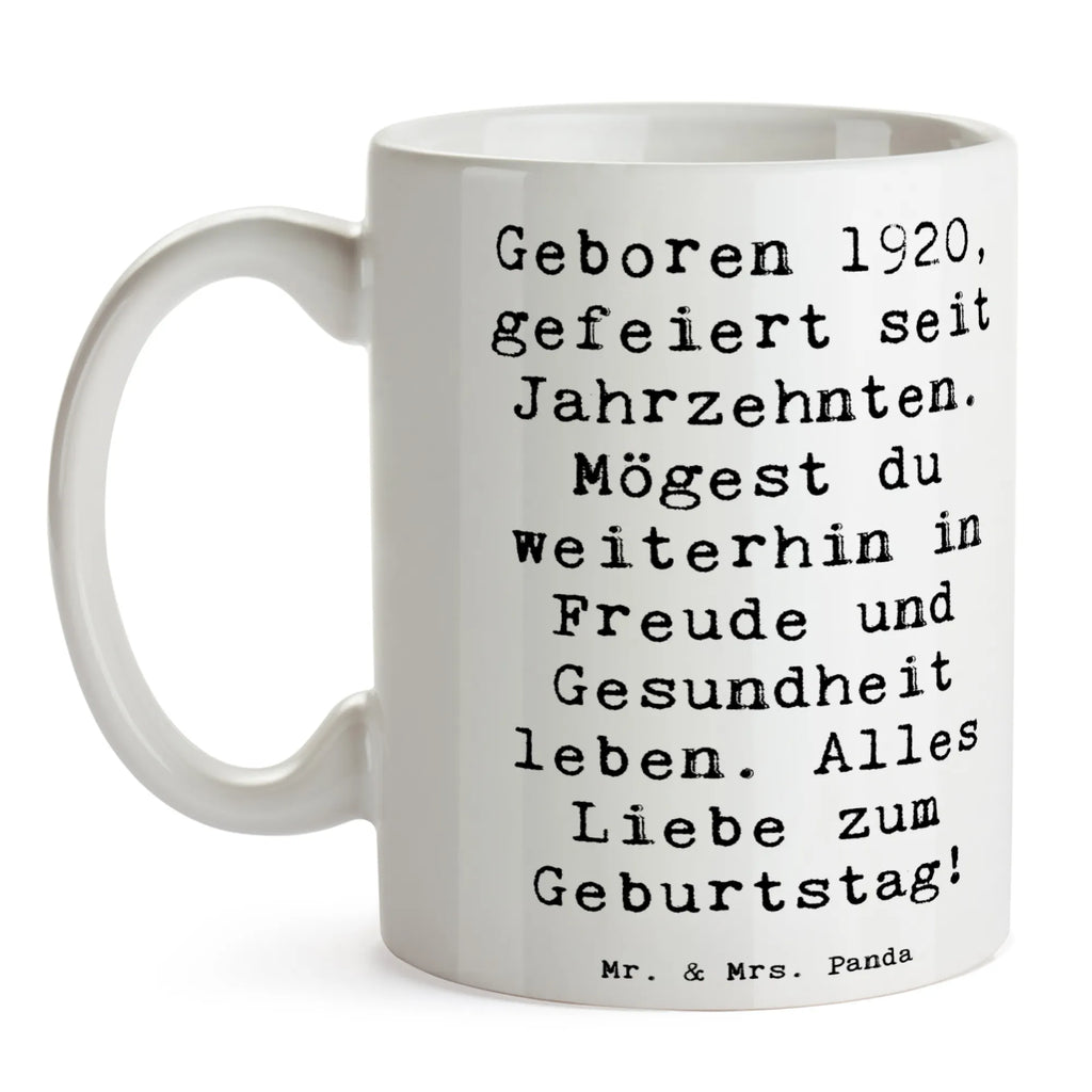 Tasse Spruch 1920 Geburtstag Tasse, Kaffeetasse, Teetasse, Becher, Kaffeebecher, Teebecher, Keramiktasse, Porzellantasse, Büro Tasse, Geschenk Tasse, Tasse Sprüche, Tasse Motive, Kaffeetassen, Tasse bedrucken, Designer Tasse, Cappuccino Tassen, Schöne Teetassen, Geburtstag, Geburtstagsgeschenk, Geschenk