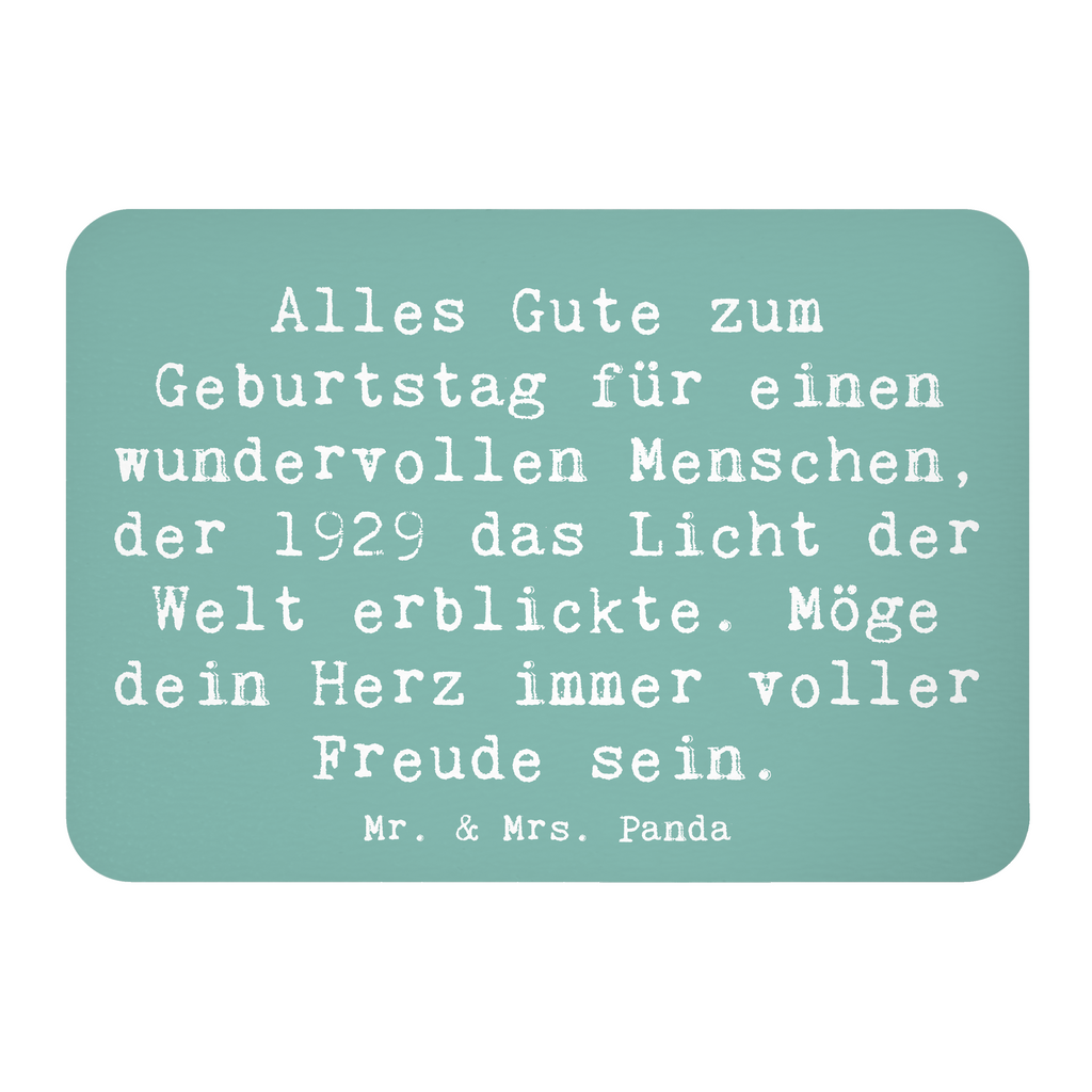 Magnet Spruch Alles Gute zum Geburtstag für einen wundervollen Menschen, der 1929 das Licht der Welt erblickte. Möge dein Herz immer voller Freude sein. Kühlschrankmagnet, Pinnwandmagnet, Souvenir Magnet, Motivmagnete, Dekomagnet, Whiteboard Magnet, Notiz Magnet, Kühlschrank Dekoration, Geburtstag, Geburtstagsgeschenk, Geschenk