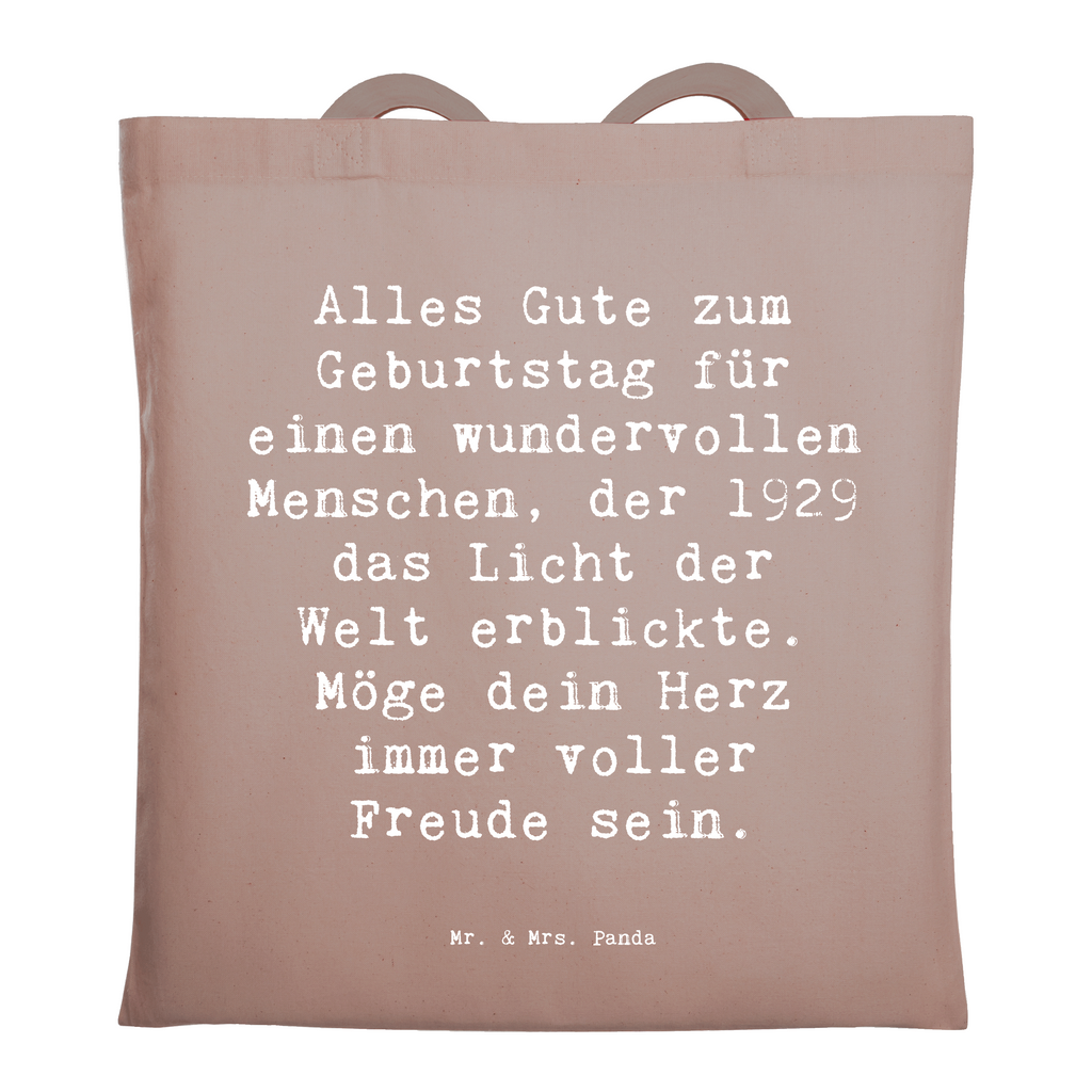 Tragetasche Spruch Alles Gute zum Geburtstag für einen wundervollen Menschen, der 1929 das Licht der Welt erblickte. Möge dein Herz immer voller Freude sein. Beuteltasche, Beutel, Einkaufstasche, Jutebeutel, Stoffbeutel, Tasche, Shopper, Umhängetasche, Strandtasche, Schultertasche, Stofftasche, Tragetasche, Badetasche, Jutetasche, Einkaufstüte, Laptoptasche, Geburtstag, Geburtstagsgeschenk, Geschenk