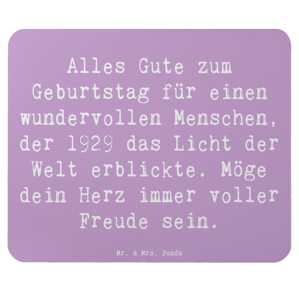 Mauspad Spruch Alles Gute zum Geburtstag für einen wundervollen Menschen, der 1929 das Licht der Welt erblickte. Möge dein Herz immer voller Freude sein. Mousepad, Computer zubehör, Büroausstattung, PC Zubehör, Arbeitszimmer, Mauspad, Einzigartiges Mauspad, Designer Mauspad, Mausunterlage, Mauspad Büro, Geburtstag, Geburtstagsgeschenk, Geschenk