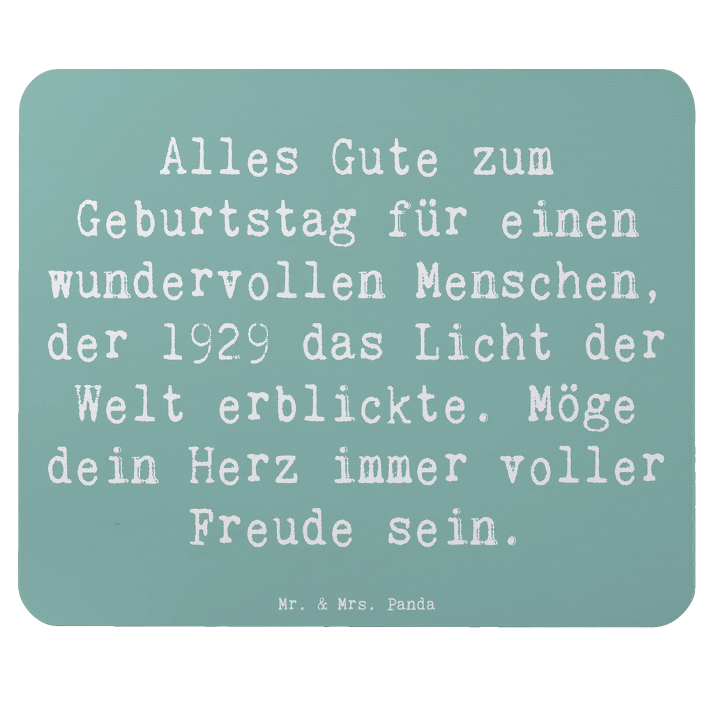 Mauspad Spruch Alles Gute zum Geburtstag für einen wundervollen Menschen, der 1929 das Licht der Welt erblickte. Möge dein Herz immer voller Freude sein. Mousepad, Computer zubehör, Büroausstattung, PC Zubehör, Arbeitszimmer, Mauspad, Einzigartiges Mauspad, Designer Mauspad, Mausunterlage, Mauspad Büro, Geburtstag, Geburtstagsgeschenk, Geschenk