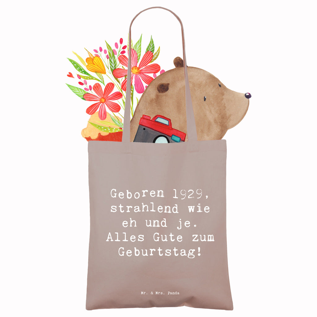 Tragetasche Spruch 1929 Geburtstag Beuteltasche, Beutel, Einkaufstasche, Jutebeutel, Stoffbeutel, Tasche, Shopper, Umhängetasche, Strandtasche, Schultertasche, Stofftasche, Tragetasche, Badetasche, Jutetasche, Einkaufstüte, Laptoptasche, Geburtstag, Geburtstagsgeschenk, Geschenk