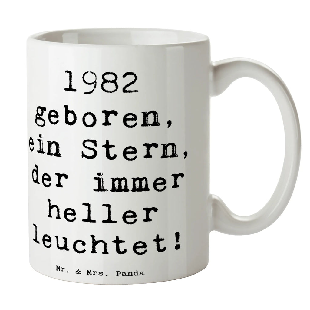 Tasse Spruch 1982 Geburtstag Stern Tasse, Kaffeetasse, Teetasse, Becher, Kaffeebecher, Teebecher, Keramiktasse, Porzellantasse, Büro Tasse, Geschenk Tasse, Tasse Sprüche, Tasse Motive, Kaffeetassen, Tasse bedrucken, Designer Tasse, Cappuccino Tassen, Schöne Teetassen, Geburtstag, Geburtstagsgeschenk, Geschenk