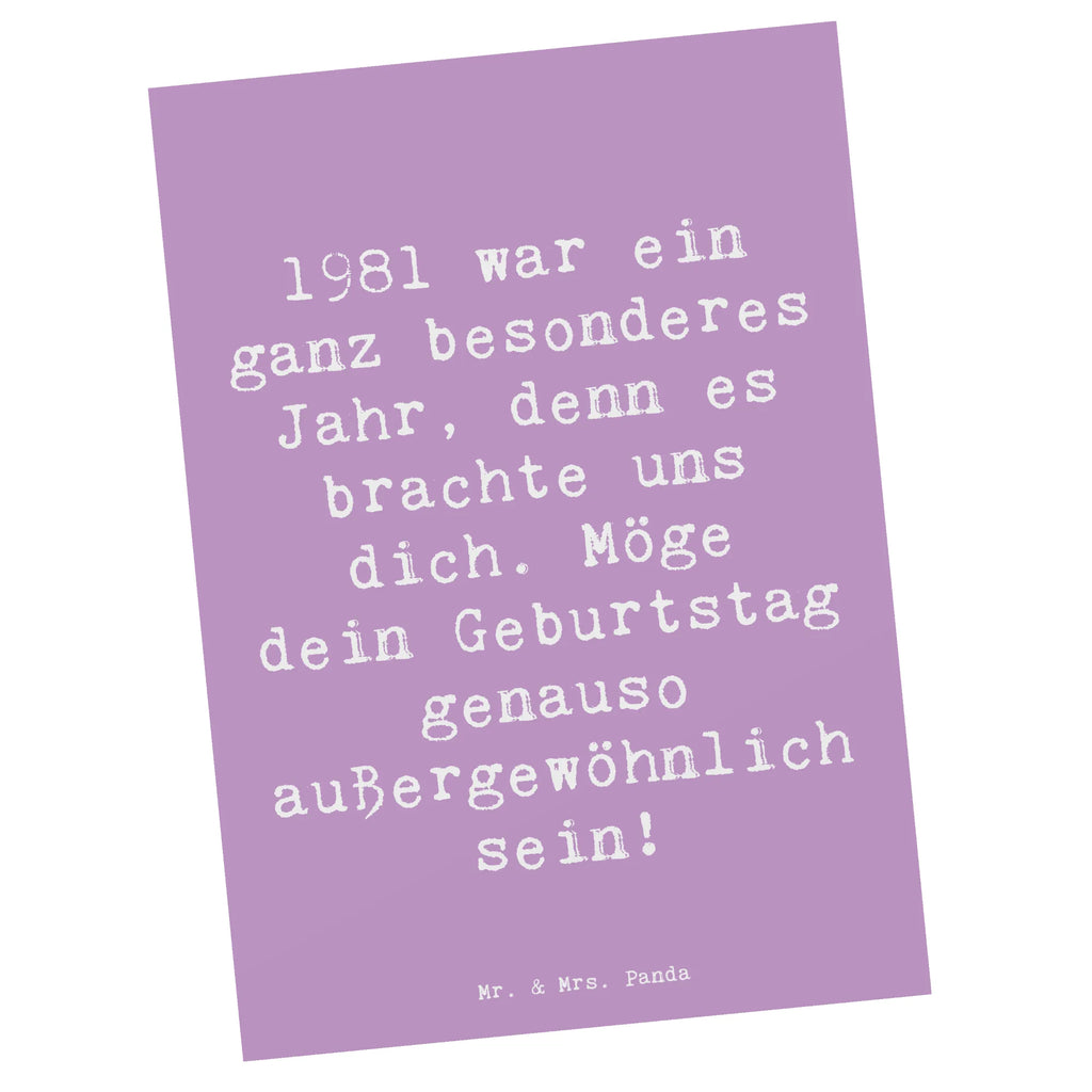 Postkarte Spruch 1981 Geburtstag Wunder Postkarte, Karte, Geschenkkarte, Grußkarte, Einladung, Ansichtskarte, Geburtstagskarte, Einladungskarte, Dankeskarte, Ansichtskarten, Einladung Geburtstag, Einladungskarten Geburtstag, Geburtstag, Geburtstagsgeschenk, Geschenk