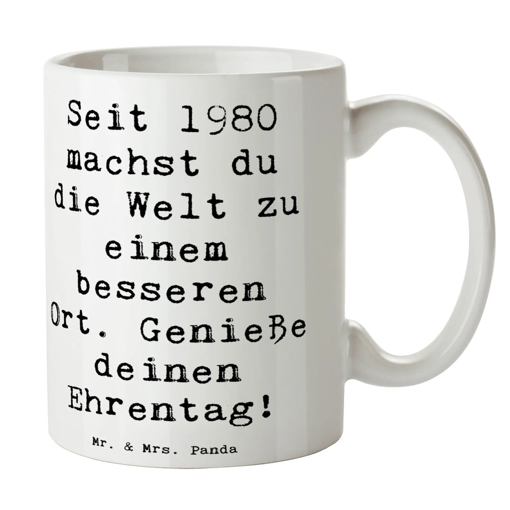 Tasse Spruch 1980 Geburtstag Tasse, Kaffeetasse, Teetasse, Becher, Kaffeebecher, Teebecher, Keramiktasse, Porzellantasse, Büro Tasse, Geschenk Tasse, Tasse Sprüche, Tasse Motive, Kaffeetassen, Tasse bedrucken, Designer Tasse, Cappuccino Tassen, Schöne Teetassen, Geburtstag, Geburtstagsgeschenk, Geschenk