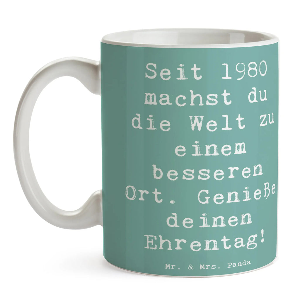 Tasse Spruch 1980 Geburtstag Tasse, Kaffeetasse, Teetasse, Becher, Kaffeebecher, Teebecher, Keramiktasse, Porzellantasse, Büro Tasse, Geschenk Tasse, Tasse Sprüche, Tasse Motive, Kaffeetassen, Tasse bedrucken, Designer Tasse, Cappuccino Tassen, Schöne Teetassen, Geburtstag, Geburtstagsgeschenk, Geschenk