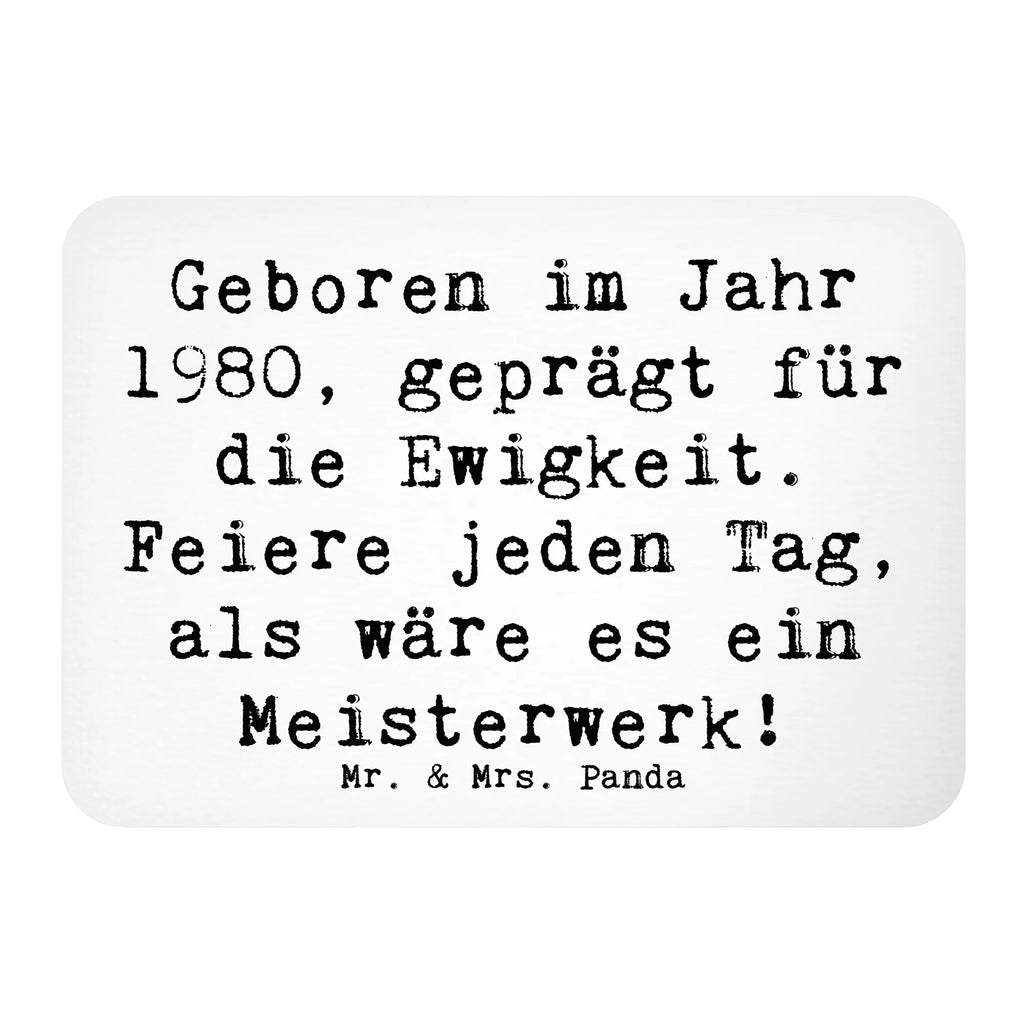 Magnet Spruch 1980 Geburtstag Feier Kühlschrankmagnet, Pinnwandmagnet, Souvenir Magnet, Motivmagnete, Dekomagnet, Whiteboard Magnet, Notiz Magnet, Kühlschrank Dekoration, Geburtstag, Geburtstagsgeschenk, Geschenk