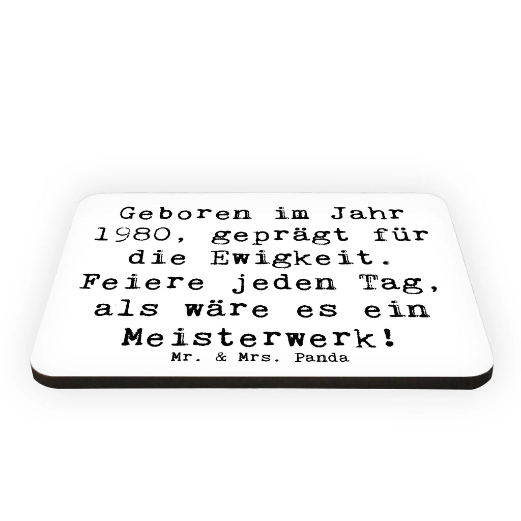 Magnet Spruch 1980 Geburtstag Feier Kühlschrankmagnet, Pinnwandmagnet, Souvenir Magnet, Motivmagnete, Dekomagnet, Whiteboard Magnet, Notiz Magnet, Kühlschrank Dekoration, Geburtstag, Geburtstagsgeschenk, Geschenk