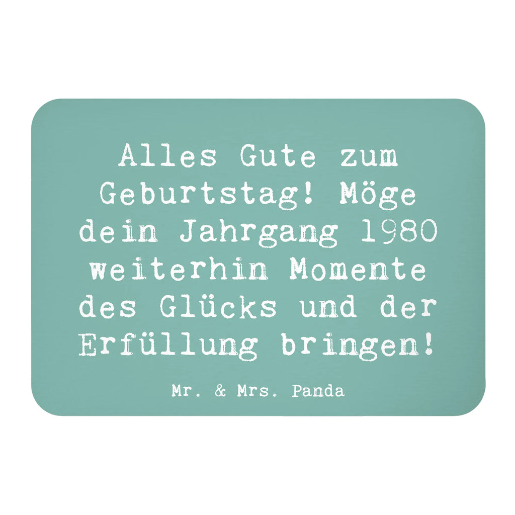 Magnet Spruch 1980 Geburtstag Kühlschrankmagnet, Pinnwandmagnet, Souvenir Magnet, Motivmagnete, Dekomagnet, Whiteboard Magnet, Notiz Magnet, Kühlschrank Dekoration, Geburtstag, Geburtstagsgeschenk, Geschenk