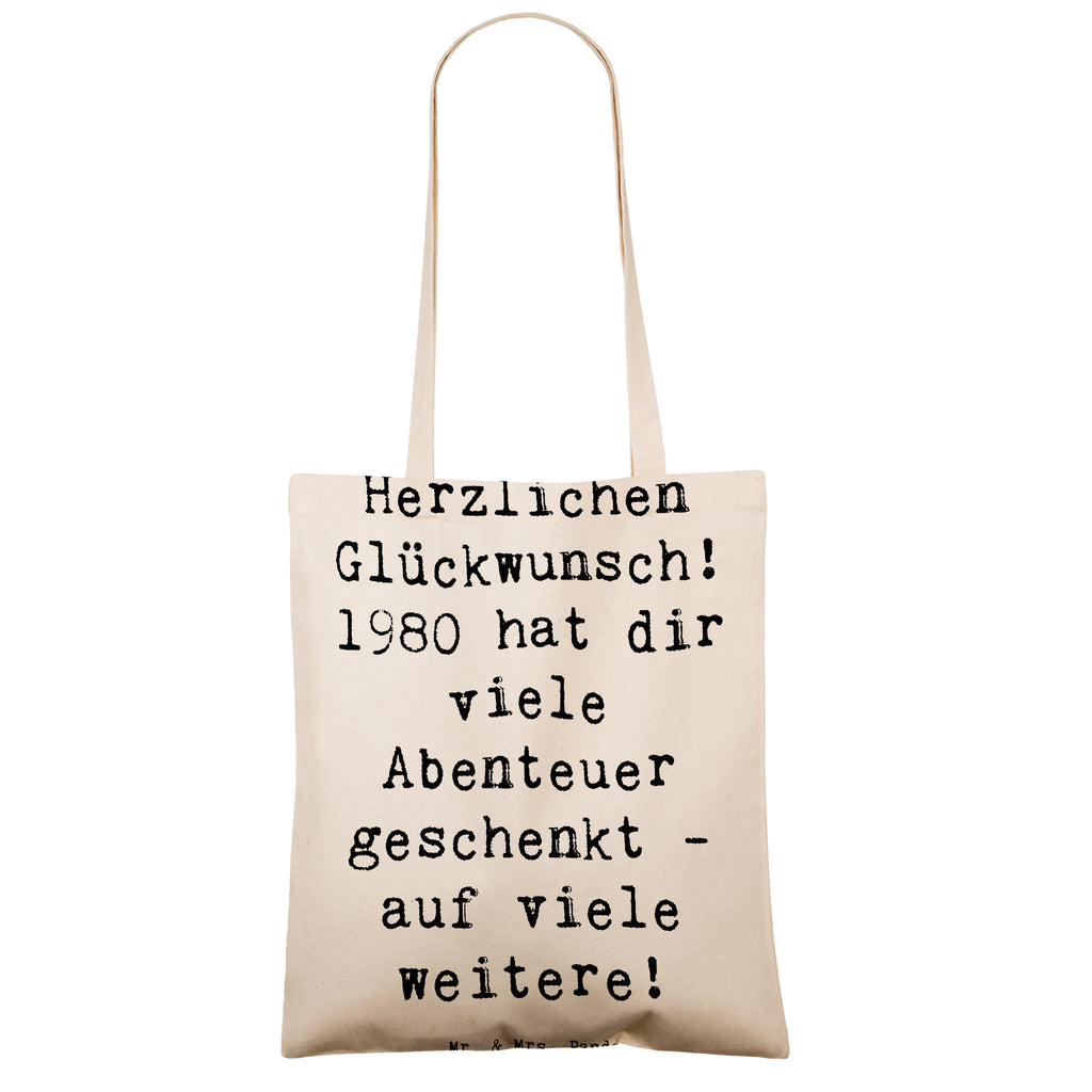 Tragetasche Spruch 1980 Geburtstag Abenteuer Beuteltasche, Beutel, Einkaufstasche, Jutebeutel, Stoffbeutel, Tasche, Shopper, Umhängetasche, Strandtasche, Schultertasche, Stofftasche, Tragetasche, Badetasche, Jutetasche, Einkaufstüte, Laptoptasche, Geburtstag, Geburtstagsgeschenk, Geschenk