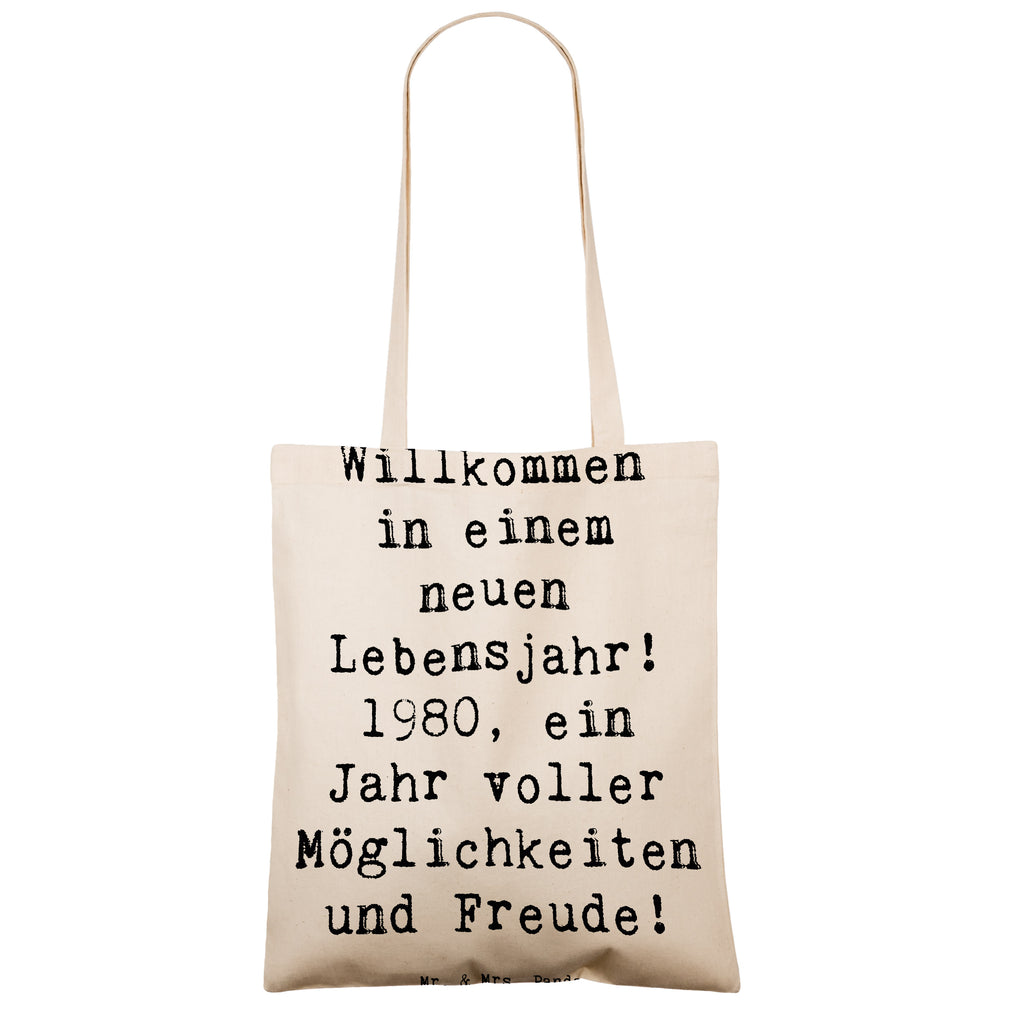 Tragetasche Spruch 1980 Geburtstag Beuteltasche, Beutel, Einkaufstasche, Jutebeutel, Stoffbeutel, Tasche, Shopper, Umhängetasche, Strandtasche, Schultertasche, Stofftasche, Tragetasche, Badetasche, Jutetasche, Einkaufstüte, Laptoptasche, Geburtstag, Geburtstagsgeschenk, Geschenk