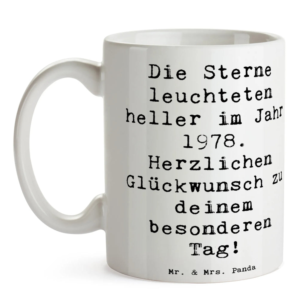 Tasse Spruch 1978 Geburtstag Tasse, Kaffeetasse, Teetasse, Becher, Kaffeebecher, Teebecher, Keramiktasse, Porzellantasse, Büro Tasse, Geschenk Tasse, Tasse Sprüche, Tasse Motive, Kaffeetassen, Tasse bedrucken, Designer Tasse, Cappuccino Tassen, Schöne Teetassen, Geburtstag, Geburtstagsgeschenk, Geschenk