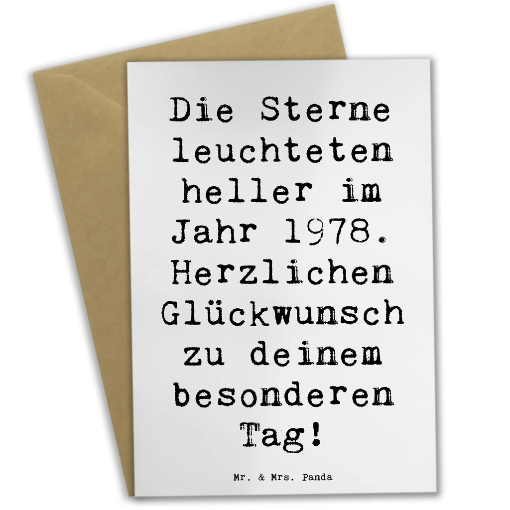 Grußkarte Spruch 1978 Geburtstag Grußkarte, Klappkarte, Einladungskarte, Glückwunschkarte, Hochzeitskarte, Geburtstagskarte, Karte, Ansichtskarten, Geburtstag, Geburtstagsgeschenk, Geschenk