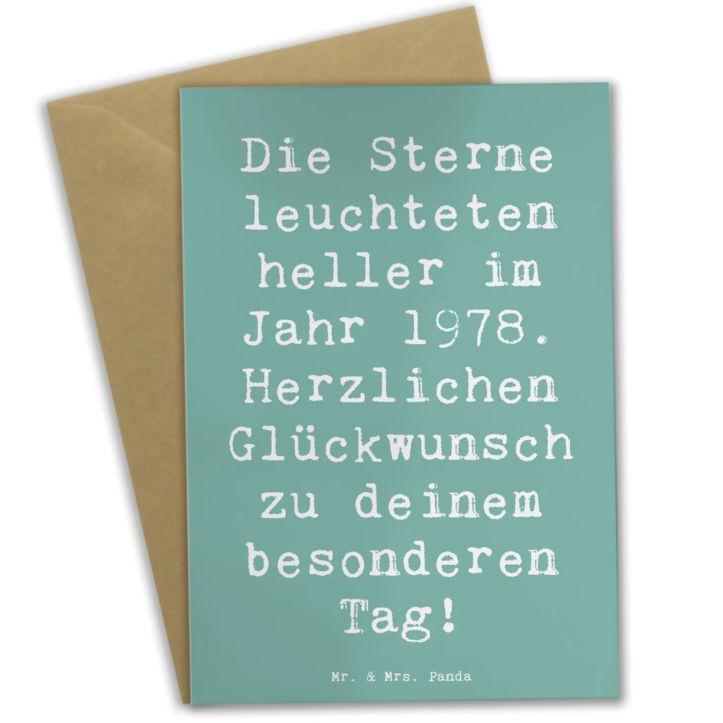 Grußkarte Spruch 1978 Geburtstag Grußkarte, Klappkarte, Einladungskarte, Glückwunschkarte, Hochzeitskarte, Geburtstagskarte, Karte, Ansichtskarten, Geburtstag, Geburtstagsgeschenk, Geschenk