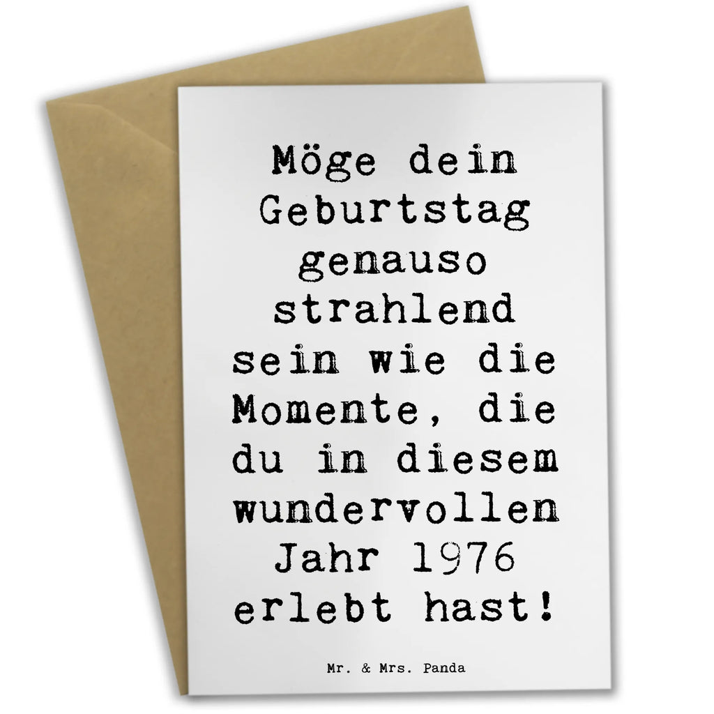 Grußkarte Spruch 1976 Geburtstag Grußkarte, Klappkarte, Einladungskarte, Glückwunschkarte, Hochzeitskarte, Geburtstagskarte, Karte, Ansichtskarten, Geburtstag, Geburtstagsgeschenk, Geschenk