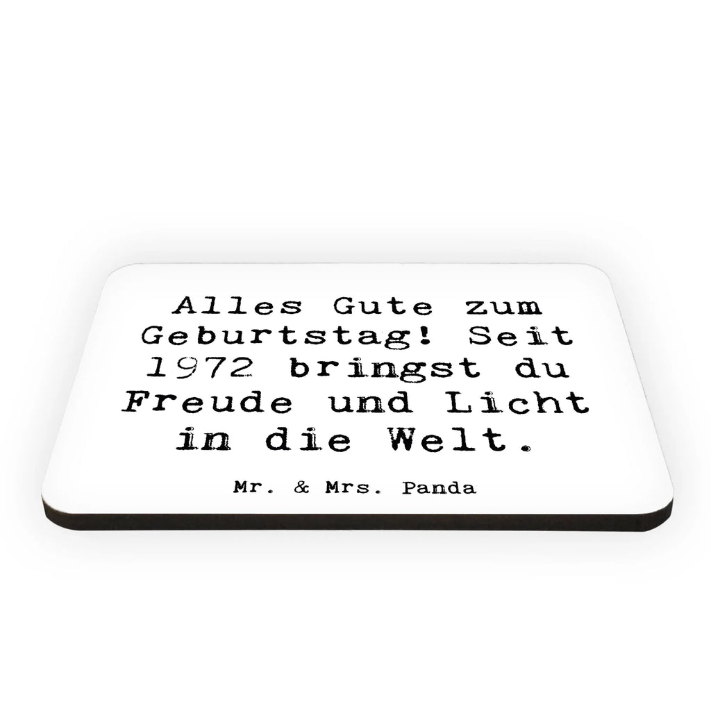 Magnet Spruch 1972 Geburtstag Freude Kühlschrankmagnet, Pinnwandmagnet, Souvenir Magnet, Motivmagnete, Dekomagnet, Whiteboard Magnet, Notiz Magnet, Kühlschrank Dekoration, Geburtstag, Geburtstagsgeschenk, Geschenk