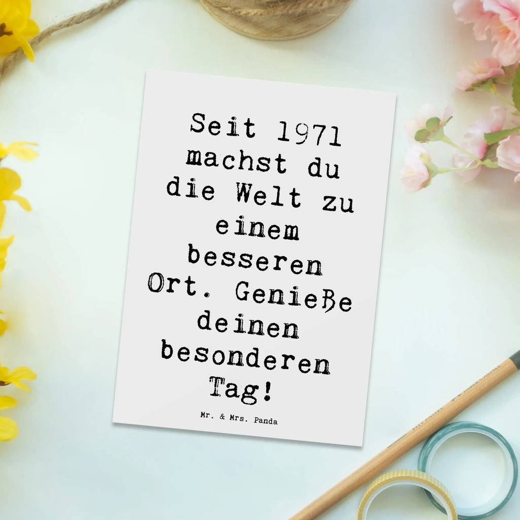 Postkarte Spruch 1971 Geburtstag Postkarte, Karte, Geschenkkarte, Grußkarte, Einladung, Ansichtskarte, Geburtstagskarte, Einladungskarte, Dankeskarte, Ansichtskarten, Einladung Geburtstag, Einladungskarten Geburtstag, Geburtstag, Geburtstagsgeschenk, Geschenk