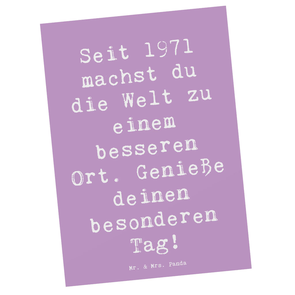 Postkarte Spruch 1971 Geburtstag Postkarte, Karte, Geschenkkarte, Grußkarte, Einladung, Ansichtskarte, Geburtstagskarte, Einladungskarte, Dankeskarte, Ansichtskarten, Einladung Geburtstag, Einladungskarten Geburtstag, Geburtstag, Geburtstagsgeschenk, Geschenk