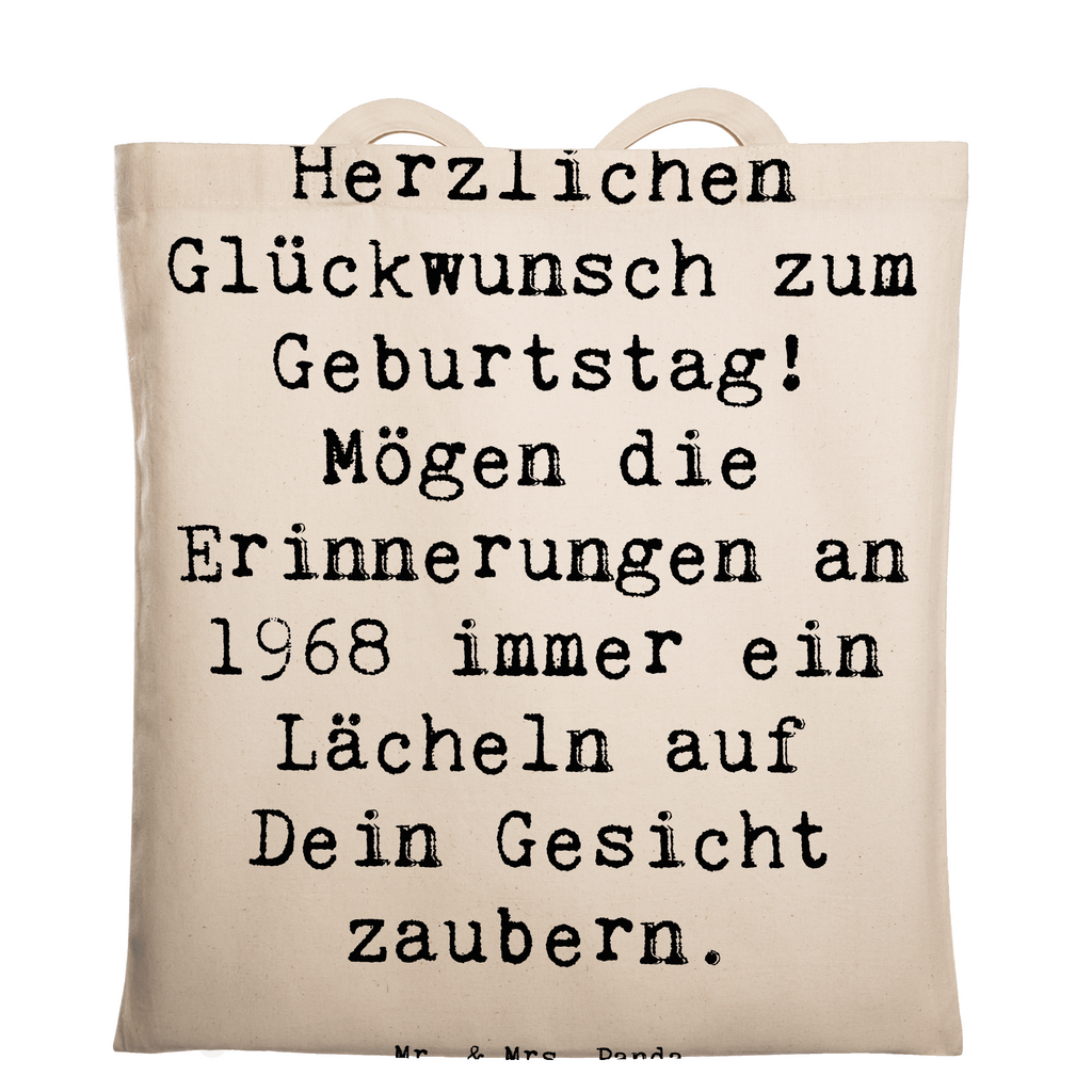 Tragetasche Spruch 1968 Geburtstag Beuteltasche, Beutel, Einkaufstasche, Jutebeutel, Stoffbeutel, Tasche, Shopper, Umhängetasche, Strandtasche, Schultertasche, Stofftasche, Tragetasche, Badetasche, Jutetasche, Einkaufstüte, Laptoptasche, Geburtstag, Geburtstagsgeschenk, Geschenk