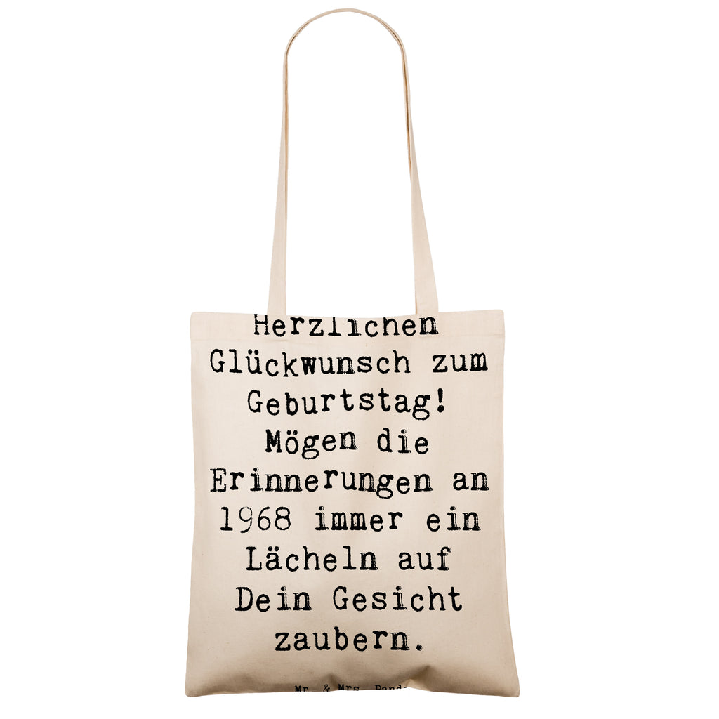 Tragetasche Spruch 1968 Geburtstag Beuteltasche, Beutel, Einkaufstasche, Jutebeutel, Stoffbeutel, Tasche, Shopper, Umhängetasche, Strandtasche, Schultertasche, Stofftasche, Tragetasche, Badetasche, Jutetasche, Einkaufstüte, Laptoptasche, Geburtstag, Geburtstagsgeschenk, Geschenk