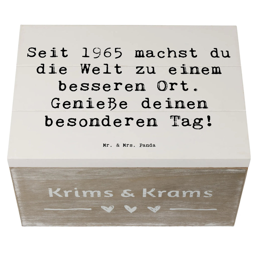 Holzkiste Spruch 1965 Geburtstag Freude Holzkiste, Kiste, Schatzkiste, Truhe, Schatulle, XXL, Erinnerungsbox, Erinnerungskiste, Dekokiste, Aufbewahrungsbox, Geschenkbox, Geschenkdose, Geburtstag, Geburtstagsgeschenk, Geschenk