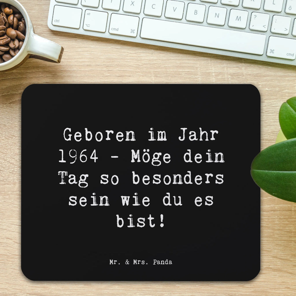 Mauspad Spruch 1964 Geburtstag Mousepad, Computer zubehör, Büroausstattung, PC Zubehör, Arbeitszimmer, Mauspad, Einzigartiges Mauspad, Designer Mauspad, Mausunterlage, Mauspad Büro, Geburtstag, Geburtstagsgeschenk, Geschenk