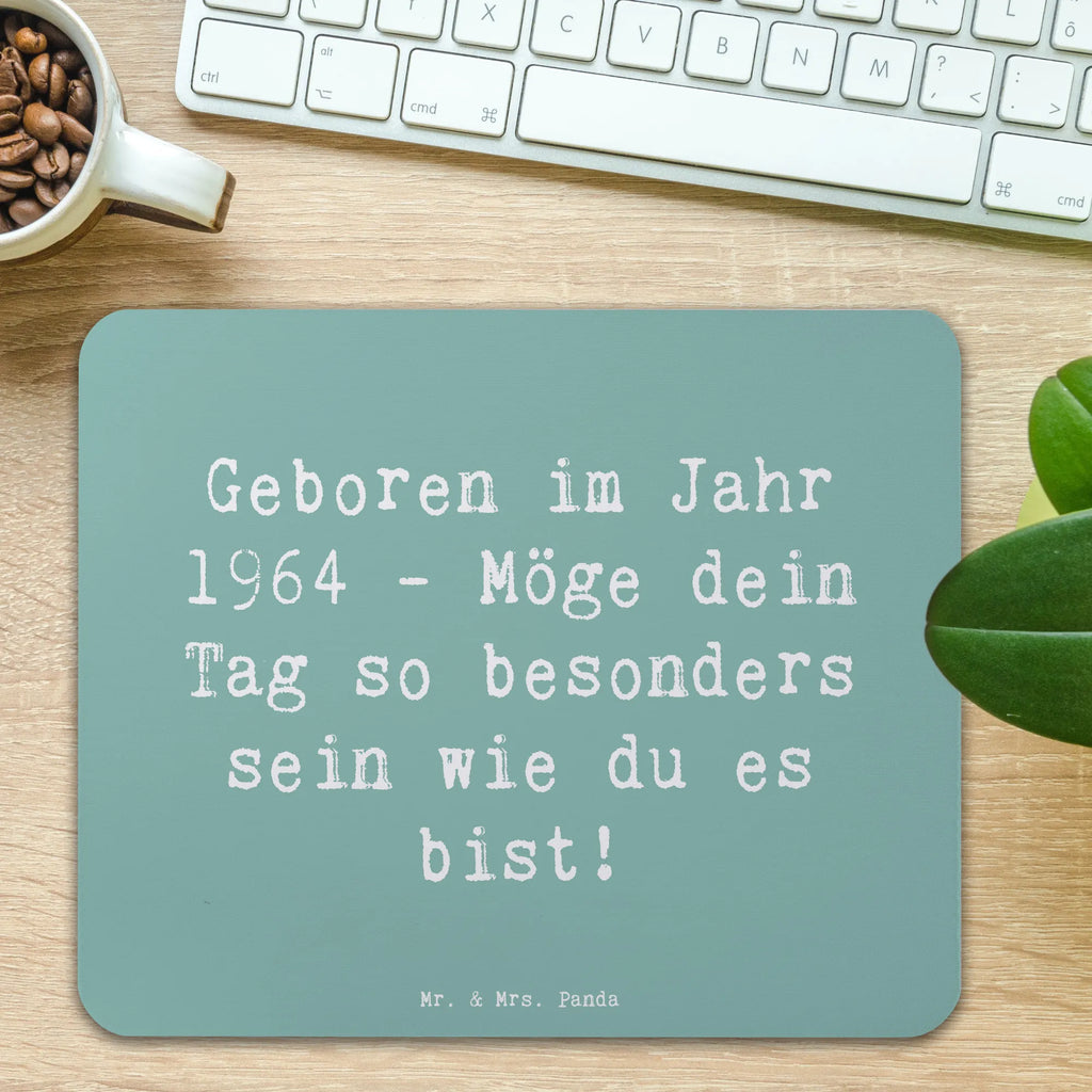 Mauspad Spruch 1964 Geburtstag Mousepad, Computer zubehör, Büroausstattung, PC Zubehör, Arbeitszimmer, Mauspad, Einzigartiges Mauspad, Designer Mauspad, Mausunterlage, Mauspad Büro, Geburtstag, Geburtstagsgeschenk, Geschenk