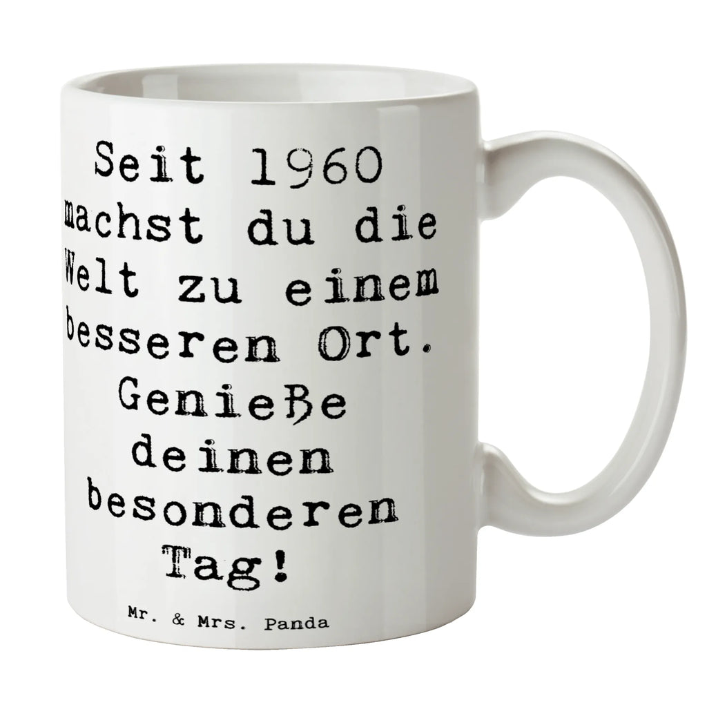 Tasse Spruch 1960 Geburtstag Tasse, Kaffeetasse, Teetasse, Becher, Kaffeebecher, Teebecher, Keramiktasse, Porzellantasse, Büro Tasse, Geschenk Tasse, Tasse Sprüche, Tasse Motive, Kaffeetassen, Tasse bedrucken, Designer Tasse, Cappuccino Tassen, Schöne Teetassen, Geburtstag, Geburtstagsgeschenk, Geschenk