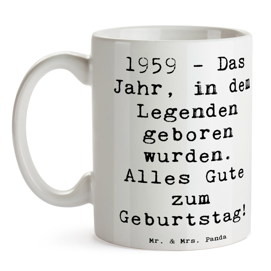 Tasse Spruch 1959 Geburtstag Tasse, Kaffeetasse, Teetasse, Becher, Kaffeebecher, Teebecher, Keramiktasse, Porzellantasse, Büro Tasse, Geschenk Tasse, Tasse Sprüche, Tasse Motive, Kaffeetassen, Tasse bedrucken, Designer Tasse, Cappuccino Tassen, Schöne Teetassen, Geburtstag, Geburtstagsgeschenk, Geschenk