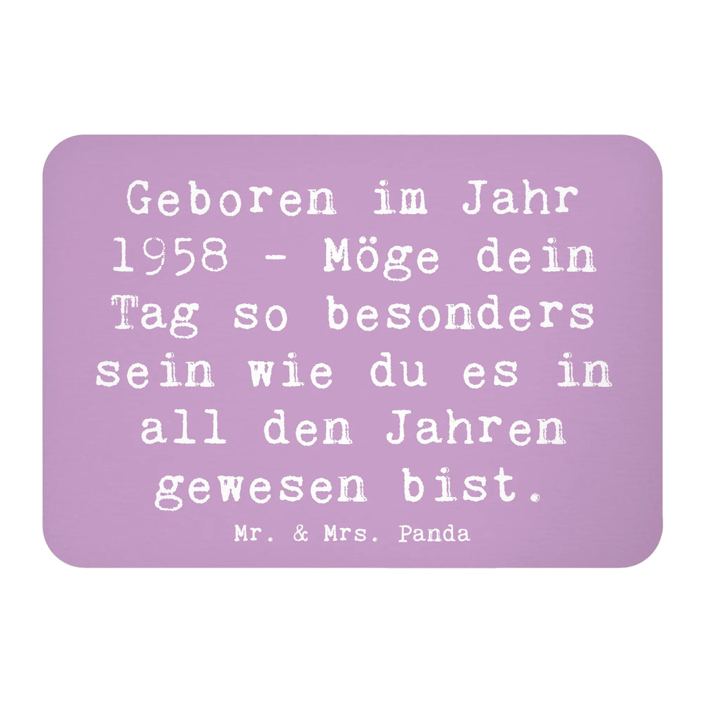 Magnet Spruch 1958 Geburtstag Kühlschrankmagnet, Pinnwandmagnet, Souvenir Magnet, Motivmagnete, Dekomagnet, Whiteboard Magnet, Notiz Magnet, Kühlschrank Dekoration, Geburtstag, Geburtstagsgeschenk, Geschenk