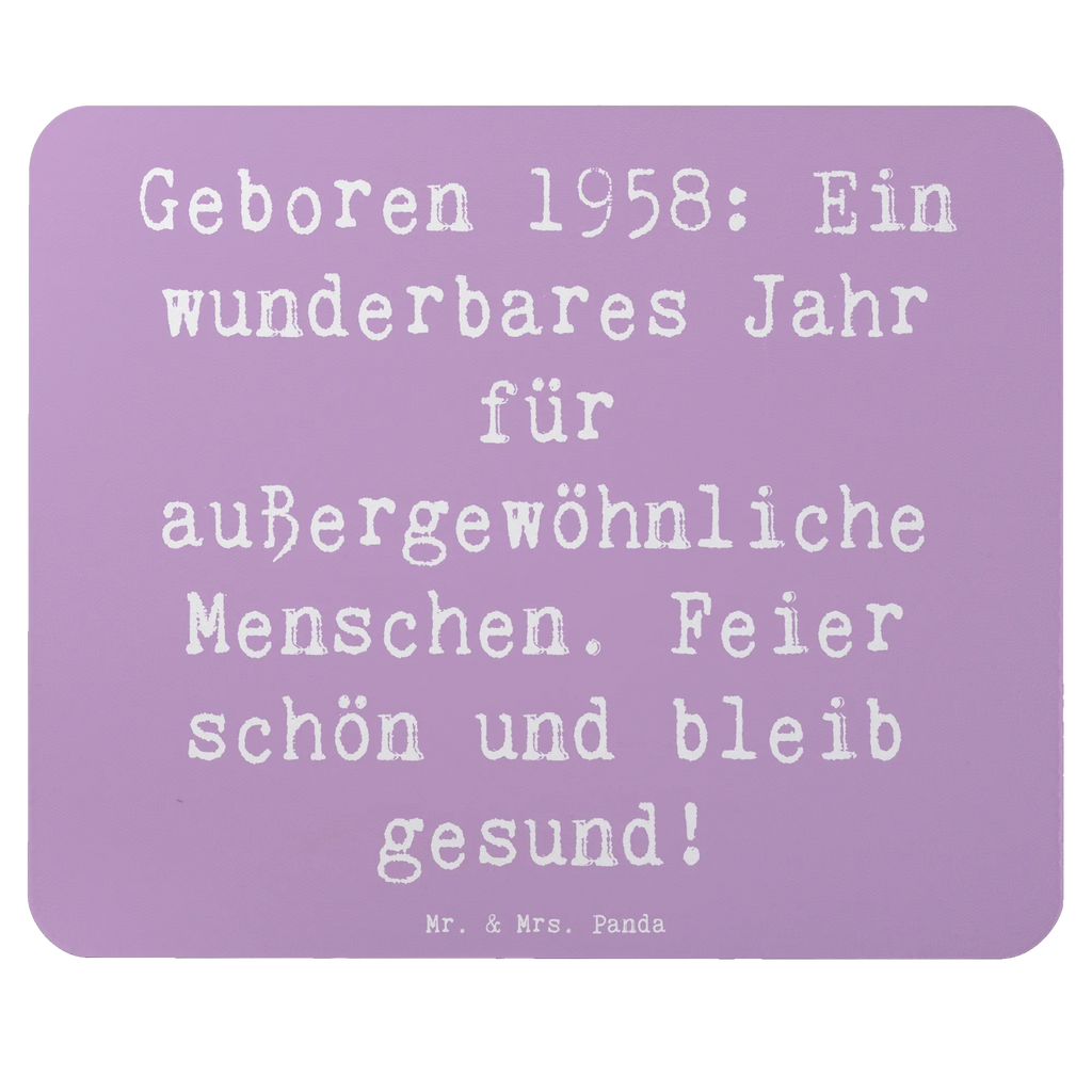 Mauspad Spruch 1958 Geburtstag Mousepad, Computer zubehör, Büroausstattung, PC Zubehör, Arbeitszimmer, Mauspad, Einzigartiges Mauspad, Designer Mauspad, Mausunterlage, Mauspad Büro, Geburtstag, Geburtstagsgeschenk, Geschenk