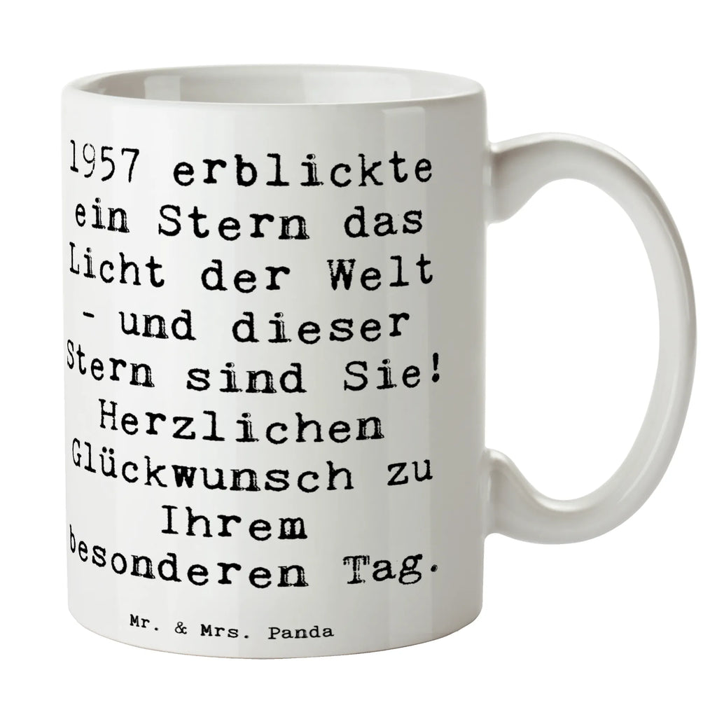 Tasse Spruch 1957 Geburtstag Stern Tasse, Kaffeetasse, Teetasse, Becher, Kaffeebecher, Teebecher, Keramiktasse, Porzellantasse, Büro Tasse, Geschenk Tasse, Tasse Sprüche, Tasse Motive, Kaffeetassen, Tasse bedrucken, Designer Tasse, Cappuccino Tassen, Schöne Teetassen, Geburtstag, Geburtstagsgeschenk, Geschenk