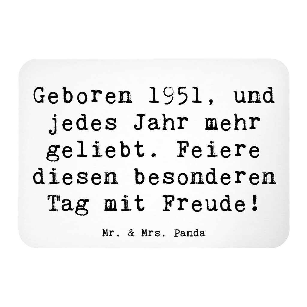 Magnet Spruch 1951 Geburtstag Kühlschrankmagnet, Pinnwandmagnet, Souvenir Magnet, Motivmagnete, Dekomagnet, Whiteboard Magnet, Notiz Magnet, Kühlschrank Dekoration, Geburtstag, Geburtstagsgeschenk, Geschenk