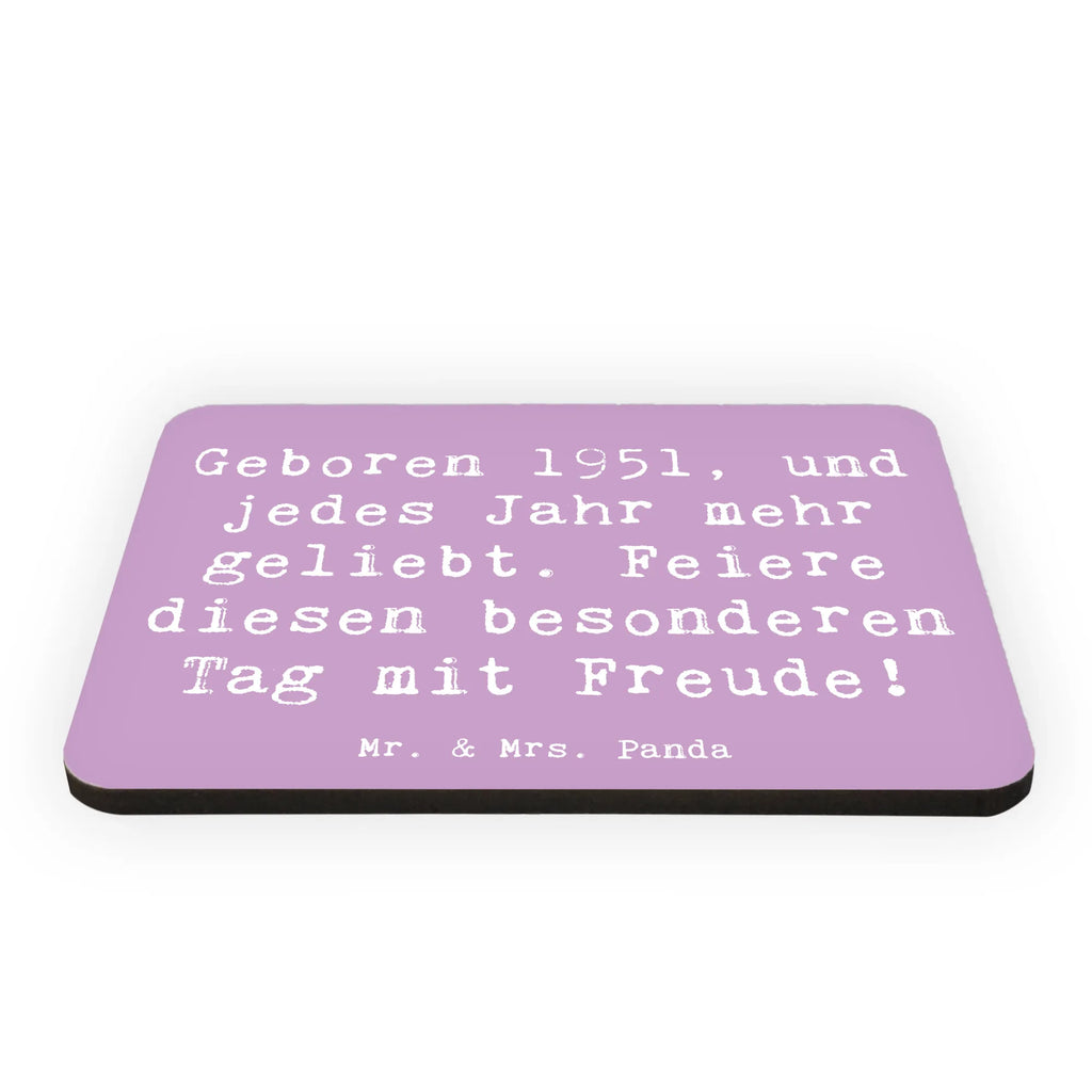 Magnet Spruch 1951 Geburtstag Kühlschrankmagnet, Pinnwandmagnet, Souvenir Magnet, Motivmagnete, Dekomagnet, Whiteboard Magnet, Notiz Magnet, Kühlschrank Dekoration, Geburtstag, Geburtstagsgeschenk, Geschenk