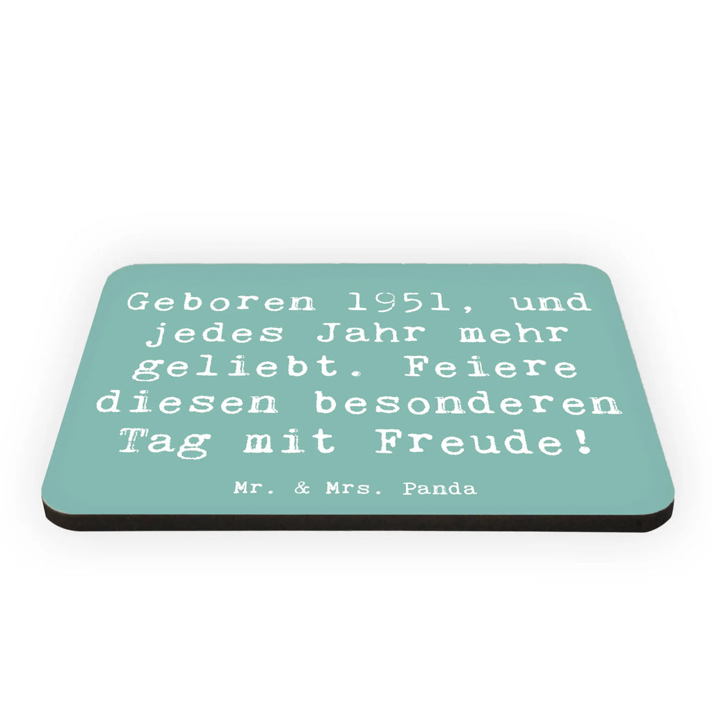 Magnet Spruch 1951 Geburtstag Kühlschrankmagnet, Pinnwandmagnet, Souvenir Magnet, Motivmagnete, Dekomagnet, Whiteboard Magnet, Notiz Magnet, Kühlschrank Dekoration, Geburtstag, Geburtstagsgeschenk, Geschenk