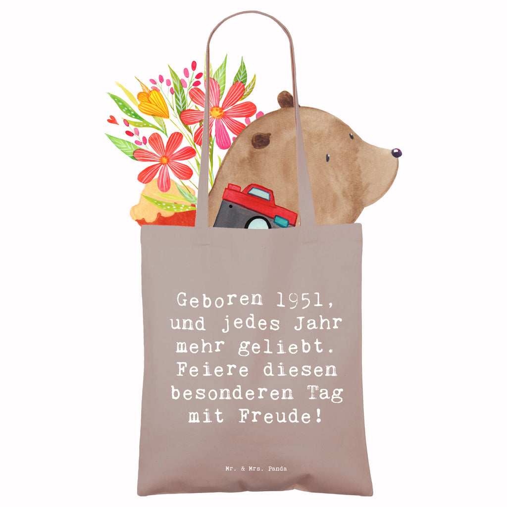 Tragetasche Spruch 1951 Geburtstag Beuteltasche, Beutel, Einkaufstasche, Jutebeutel, Stoffbeutel, Tasche, Shopper, Umhängetasche, Strandtasche, Schultertasche, Stofftasche, Tragetasche, Badetasche, Jutetasche, Einkaufstüte, Laptoptasche, Geburtstag, Geburtstagsgeschenk, Geschenk