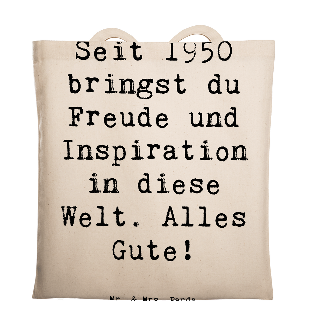 Tragetasche Spruch 1950 Geburtstag Beuteltasche, Beutel, Einkaufstasche, Jutebeutel, Stoffbeutel, Tasche, Shopper, Umhängetasche, Strandtasche, Schultertasche, Stofftasche, Tragetasche, Badetasche, Jutetasche, Einkaufstüte, Laptoptasche, Geburtstag, Geburtstagsgeschenk, Geschenk