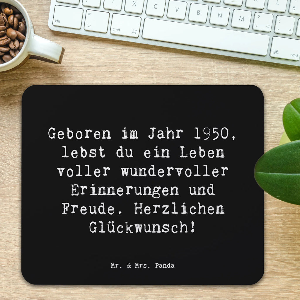 Mauspad Spruch 1950 Geburtstag Mousepad, Computer zubehör, Büroausstattung, PC Zubehör, Arbeitszimmer, Mauspad, Einzigartiges Mauspad, Designer Mauspad, Mausunterlage, Mauspad Büro, Geburtstag, Geburtstagsgeschenk, Geschenk