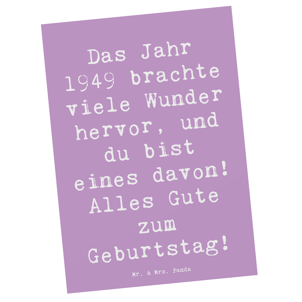 Postkarte Spruch 1949 Geburtstag Wunder Postkarte, Karte, Geschenkkarte, Grußkarte, Einladung, Ansichtskarte, Geburtstagskarte, Einladungskarte, Dankeskarte, Ansichtskarten, Einladung Geburtstag, Einladungskarten Geburtstag, Geburtstag, Geburtstagsgeschenk, Geschenk