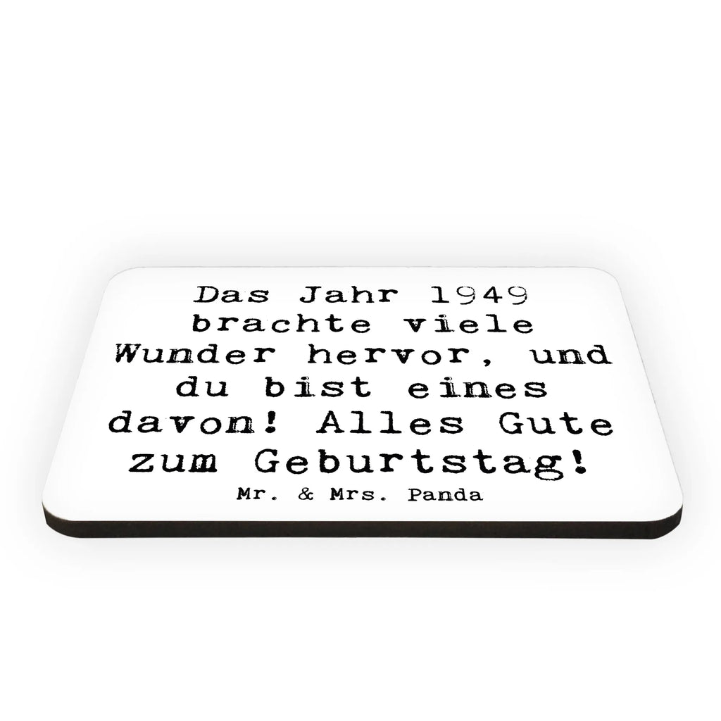 Magnet Spruch 1949 Geburtstag Wunder Kühlschrankmagnet, Pinnwandmagnet, Souvenir Magnet, Motivmagnete, Dekomagnet, Whiteboard Magnet, Notiz Magnet, Kühlschrank Dekoration, Geburtstag, Geburtstagsgeschenk, Geschenk