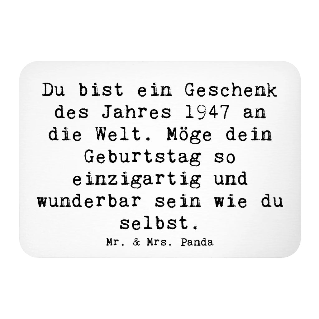 Magnet Spruch 1947 Geburtstag Kühlschrankmagnet, Pinnwandmagnet, Souvenir Magnet, Motivmagnete, Dekomagnet, Whiteboard Magnet, Notiz Magnet, Kühlschrank Dekoration, Geburtstag, Geburtstagsgeschenk, Geschenk