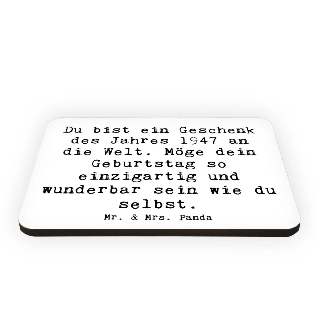 Magnet Spruch 1947 Geburtstag Kühlschrankmagnet, Pinnwandmagnet, Souvenir Magnet, Motivmagnete, Dekomagnet, Whiteboard Magnet, Notiz Magnet, Kühlschrank Dekoration, Geburtstag, Geburtstagsgeschenk, Geschenk