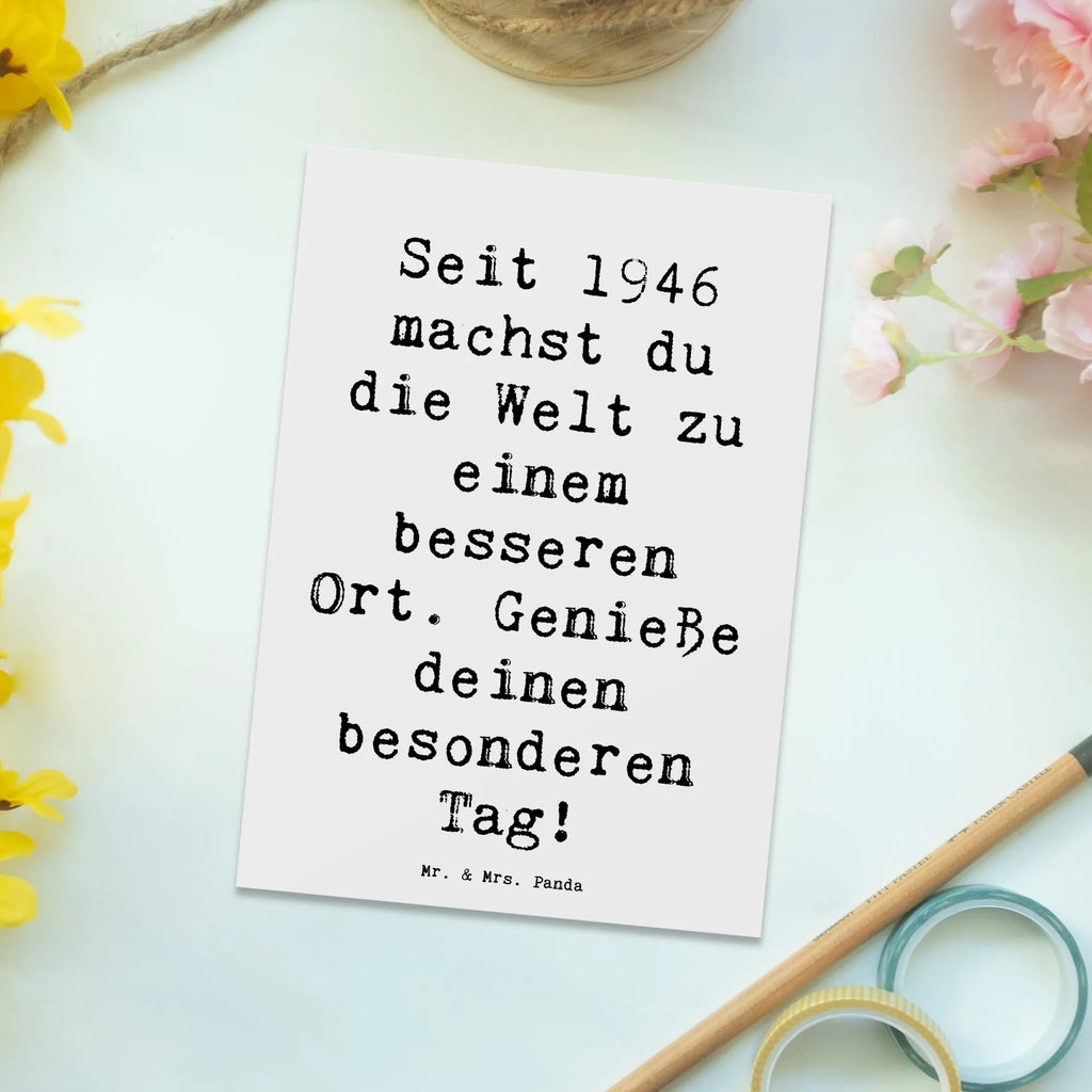 Postkarte Spruch 1946 Geburtstag Postkarte, Karte, Geschenkkarte, Grußkarte, Einladung, Ansichtskarte, Geburtstagskarte, Einladungskarte, Dankeskarte, Ansichtskarten, Einladung Geburtstag, Einladungskarten Geburtstag, Geburtstag, Geburtstagsgeschenk, Geschenk