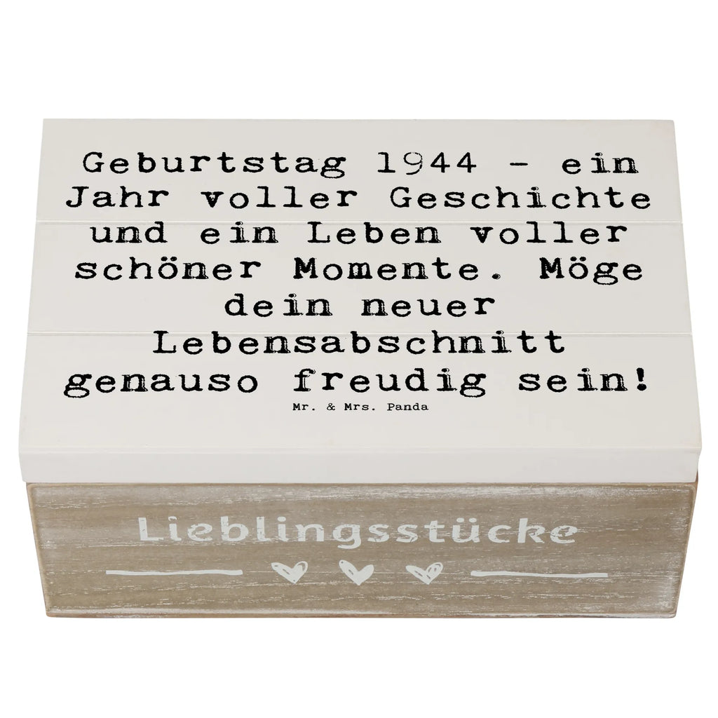 Holzkiste Spruch 1944 Geburtstag Holzkiste, Kiste, Schatzkiste, Truhe, Schatulle, XXL, Erinnerungsbox, Erinnerungskiste, Dekokiste, Aufbewahrungsbox, Geschenkbox, Geschenkdose, Geburtstag, Geburtstagsgeschenk, Geschenk